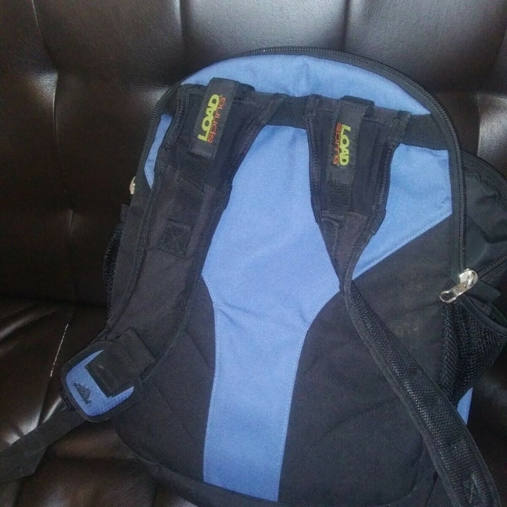 Adidas Load Spring Media Padded Back Pack Black/B… - image 4